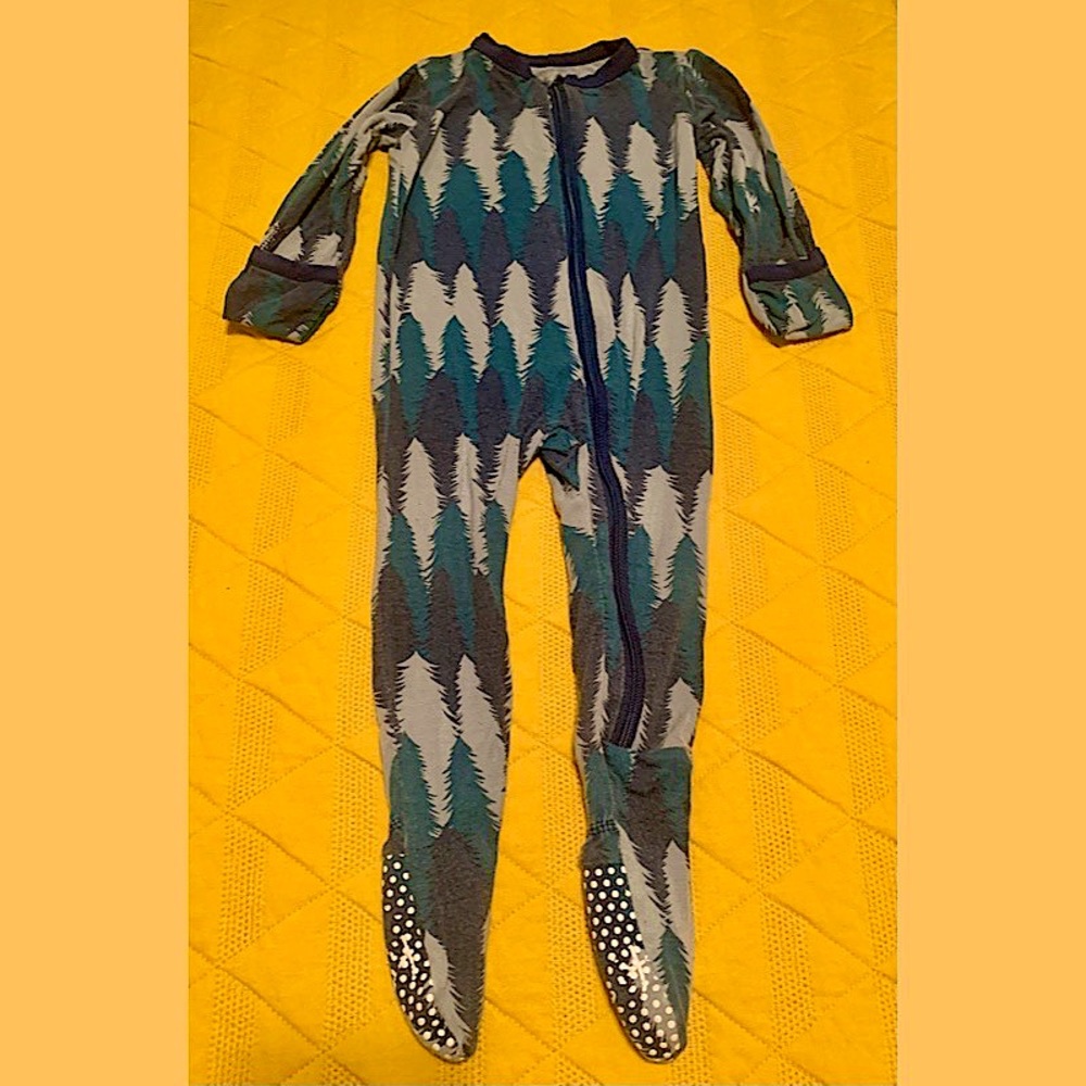 Kickee Pants pajamas- size 6-9 months